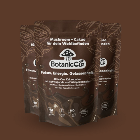 3er Pack BotanicCup | Mushroom Kakao - BotanicCup