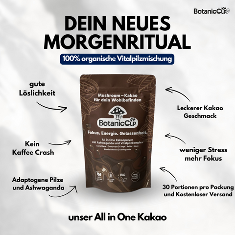 klarer Fokus, Energie und Gelassenheit mit nur einem Löffel - BotanicCup